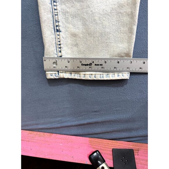 Indigo Rein Women Ankle Skinny Jeans Acid Wash Denim Distressed Blue Size 11 - Picture 6 of 7